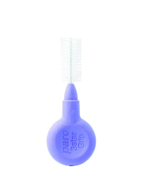 PARO 3STAR-GRIP HARD FOGKÖZTISZTÍTÓ KEFE - LILA 7 MM - 4 DB