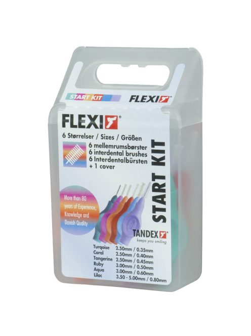 TANDEX FLEXI MAX FOGKÖZTISZTÍTÓ KEFE - VEGYES MÁRET - 6 DB