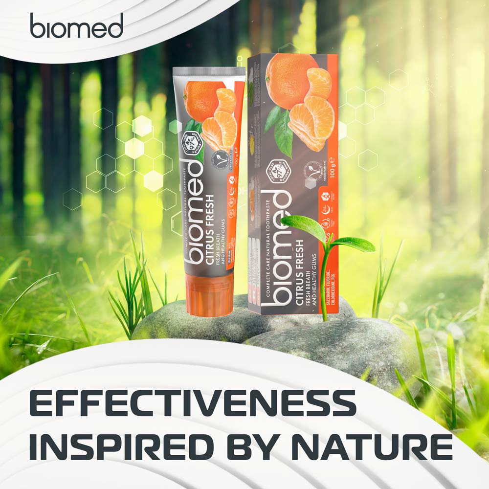 Minőségi, új generációs természetes BioMed Citrus fogkrém